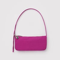 BAGGU Nylon Pochette  Deep Fuchsia