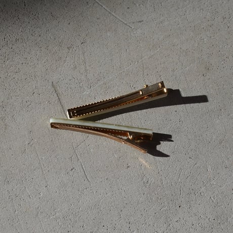 VALET STUDIO / Sophie Clips in Ivory