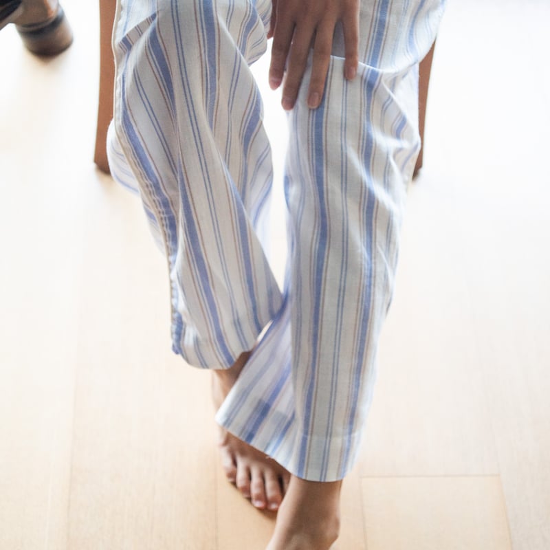 パジャマ・バスローブ house on the hill Pajamas Navy Stripe パジャマ・バスローブ house on the hill Pajamas Navy Stripe