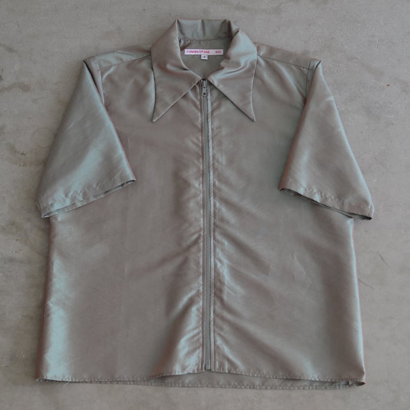 COMING OF AGE Zip Down Shirt | THE MOTT HOUSE T