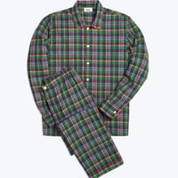 SLEEPY JONES / HENRY PAJAMA SET Multi Madras Plaid