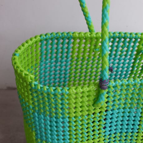 MOKA SCOUBIDOU BAG LARGE GREEN