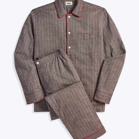 SLEEPY JONES  Henry Pajama Set in Flannel Taffeta Plaid – Sleepy