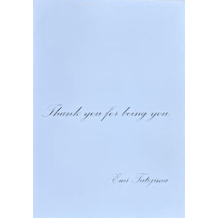 新発刊】 「Thank you for being you」 「光の書」壁掛けカレンダー写真