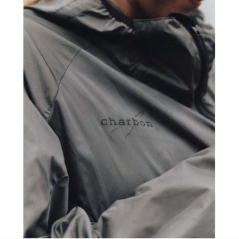 charbon / LIMONTA NYLON TAFFETA ANORAK PARKA Ve