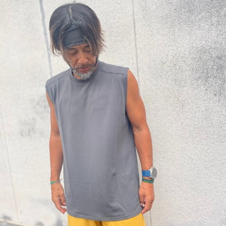 charbon タンクトップ ノースリーブ シャルボン charbon running