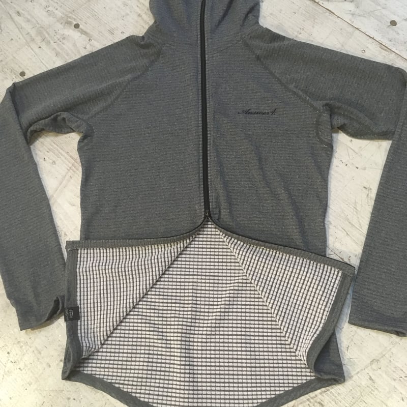 ANSWER4 『 Power Grid™ Full-Zip Hoodie』（Charcoal