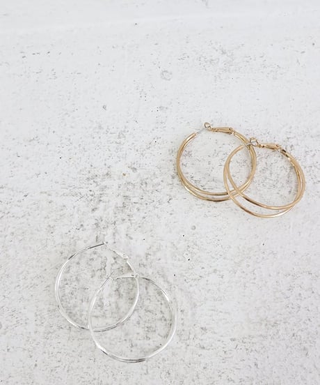 フープピアス / hoop earrings