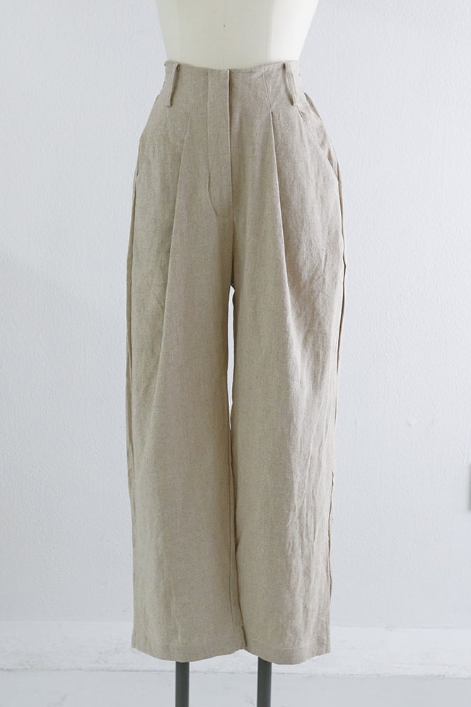 Me noアイリッシュリネン ジャケット 48 ファームパンツ 34 IM