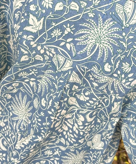 【MWEZI by ZURIsol 沖縄 子供服/キッズ ファッション】 インド綿 半袖シャツ セットアップ対応 Kids India Cotton Shirts(BM401)