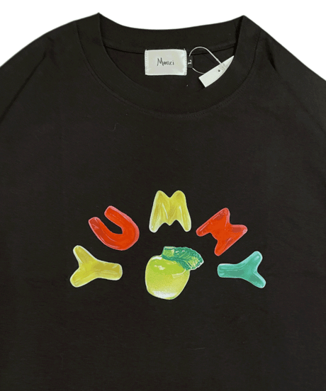 【MWEZI by ZURIsol 沖縄 レディースファッション/親子リンク/ペアルック】 Yummy Apple Tシャツ(Adult)MZ-20