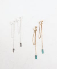 ロングチェーンピアス / long chain earrings