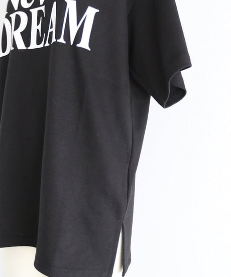 NEVER DREAM ロゴTシャツ レディース オーバーサイズ / NEVER DREAM T-shirt