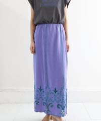 カットワークロングスカート /HEM CUTWORK LONG SKIRT