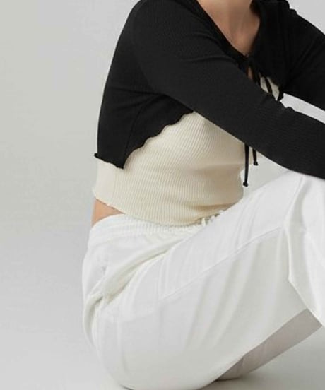 ウェーブストリングカーディガン / Wave String Cardigan【MWEZI by ZURIsol 沖縄 リゾートファッション 通販】レディース