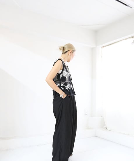 ピンタックワイドイージーパンツ レディース ワイドパンツ / Pintuck Cool Pants
