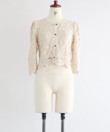 クロシェカーディガン / Crochet Cardigan