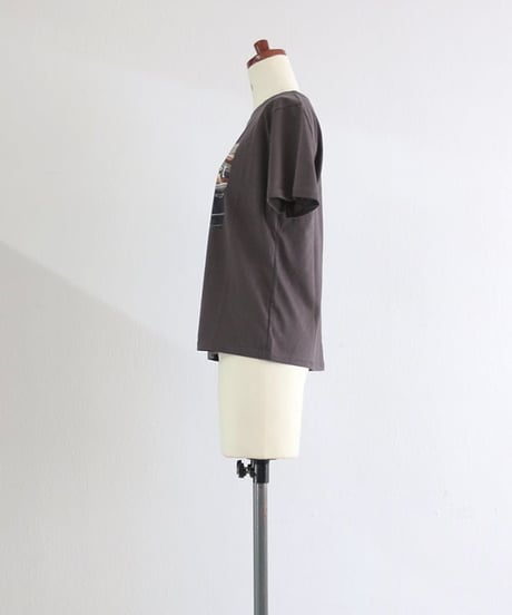 フォトプリントTシャツ レディース 半袖 オーバーサイズ The Musket