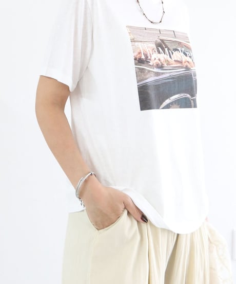 フォトプリントTシャツ レディース 半袖 オーバーサイズ The Musket