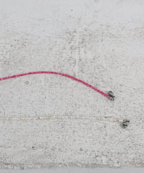 カラービーズネックレス / Colored Beads Necklace