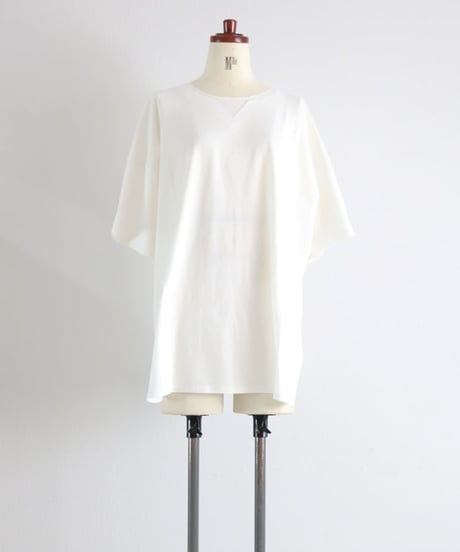 ラウンドヘム ビッグTシャツ レディース コットン100%