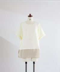 フェイクレイヤードTシャツ レディース / LAYERD STYLE TOP