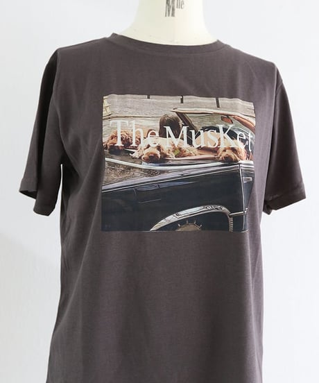フォトプリントTシャツ レディース 半袖 オーバーサイズ The Musket