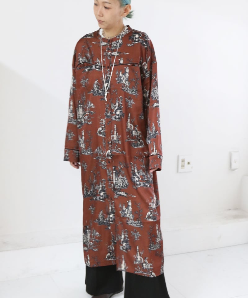 Sea NEW YORK★パンナプリントスパンデックスドレス プリントハンサムドレス(5W33015K) | MWEZI by ZURIsol okinawa