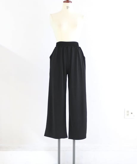 ドレープイージーパンツ レディース ワイドシルエット / ester plain pants