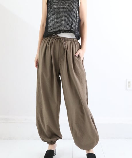 オーバージョガーパンツ / Oversized jogger pants【MWEZI by ZURIsol 沖縄 リゾートファッション 通販】レディース