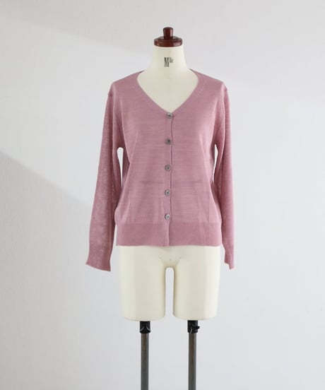 【MWEZI by ZURIsol 沖縄・宜野湾 セレクトショップ 通販】レディース リネンコットン カーディガン / Linen Cotton Cardigan