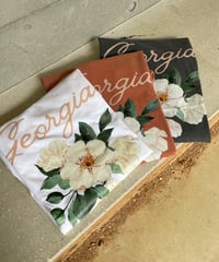Georgia フラワープリントTシャツ(Import BDQL501)