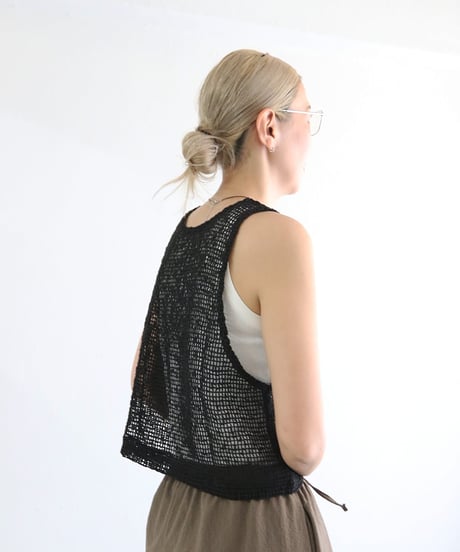 【MWEZI by ZURIsol 沖縄・宜野湾 アパレルショップ 通販】レディース ネットショート タンクトップ