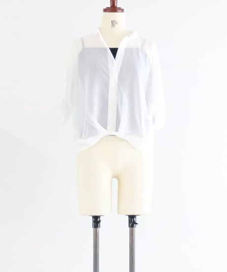 シアーブラウス キャミソールセット レディース / Plain caftan camisole set
