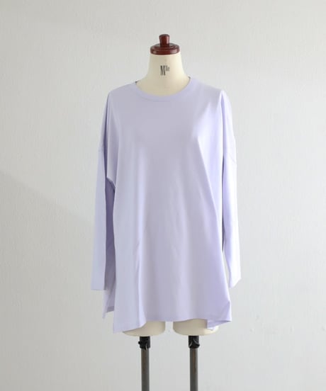 【MWEZI by ZURIsol 沖縄・宜野湾 アパレルショップ 通販】レディース サイドスリットビッグロンT Tシャツ