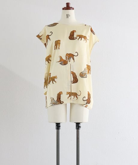【MWEZI by ZURIsol 沖縄 リゾートファッション 通販】レディース チーター トップス / cheetah top