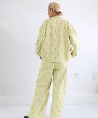 プリントストーンウォッシュパンツ(5W24003E)