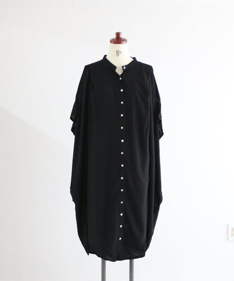 【MWEZI by ZURIsol 沖縄 リゾートファッション 通販】レディース ショルダーシャーリング ドレス