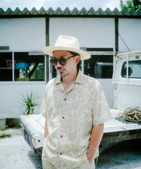 【MWEZI by ZURIsol 沖縄 メンズファッション】半袖 シャツ Block Allover Shirts