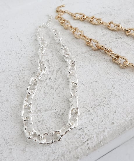 デコボコチェーンネックレス / Bumpy Chain Necklace