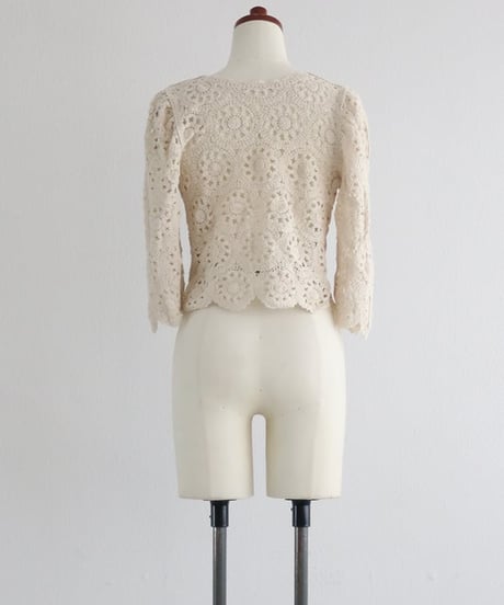 クロシェカーディガン / Crochet Cardigan