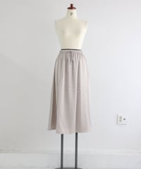 シルキーロングスカート / Silky long skirt【MWEZI by ZURIsol 沖縄 リゾートファッション 通販】レディース