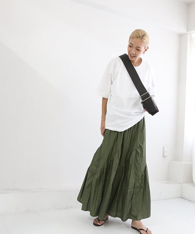 ティアードスカート(5W65000E) | MWEZI by ZURIsol okinawa