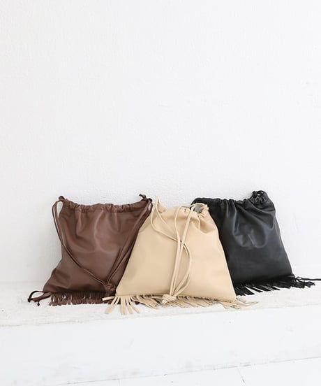 ドローストリングフリンジBAG(5W38001E)