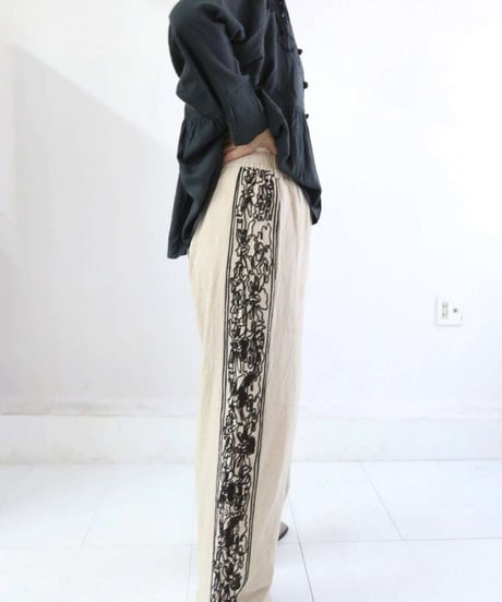 サイドカットワークパンツ / SIDE CUTWORK PANTS