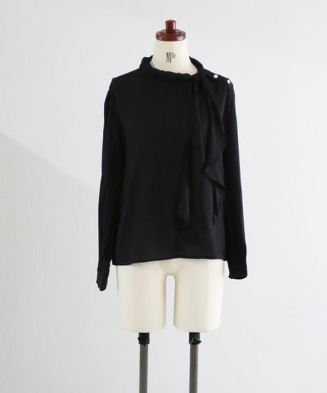 【MWEZI by ZURIsol 沖縄・宜野湾 セレクトショップ 通販】ロングタイ ブラウス / Long tie blouse