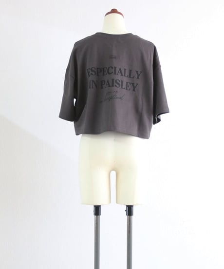 ペイズリークロップドTシャツ レディース / Paisley Cropped T-Shirt