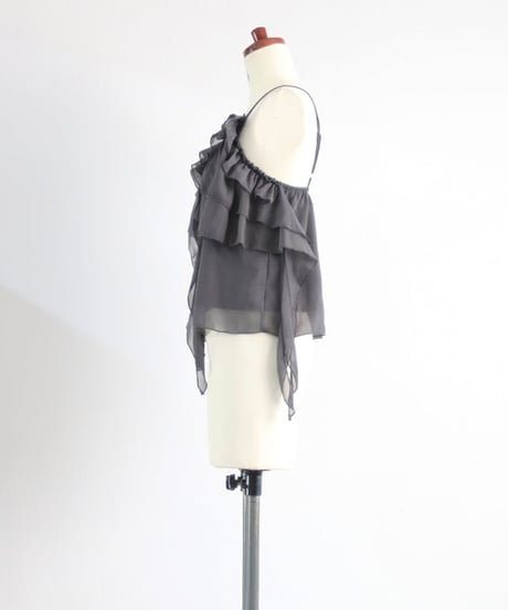 シアーフリルレイヤードビスチェ / Frill Camisole