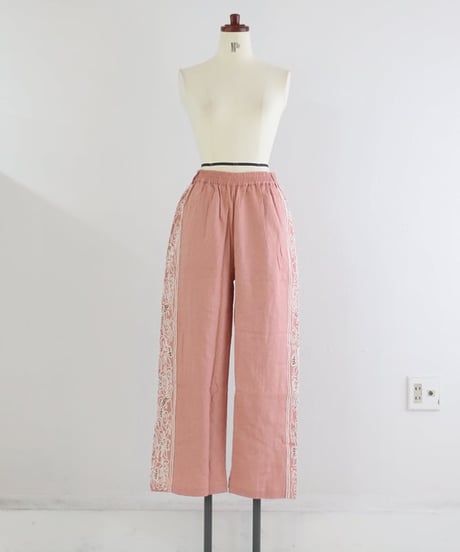 サイドカットワークパンツ / SIDE CUTWORK PANTS