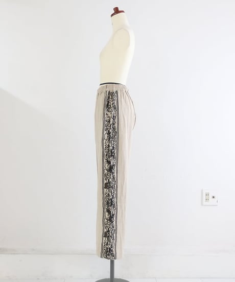 サイドカットワークパンツ / SIDE CUTWORK PANTS